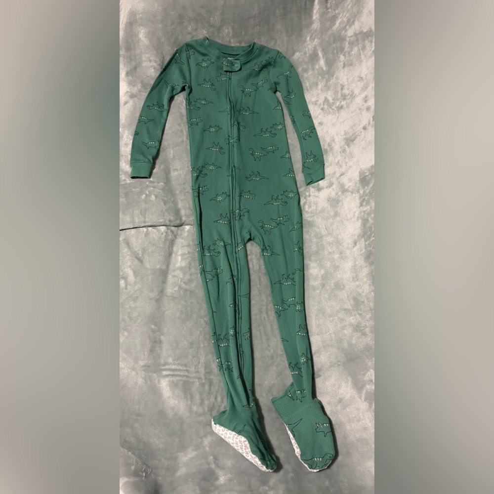 Carter's Green Dinosaur One Piece